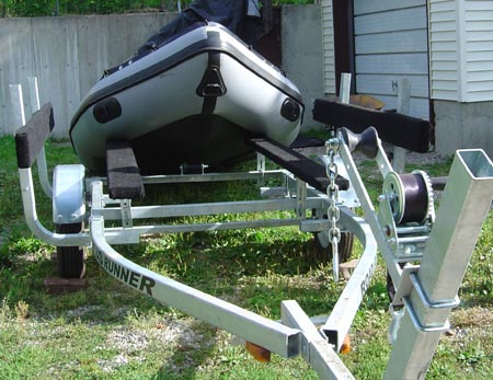 inflatable boat trailers: using small boat trailers