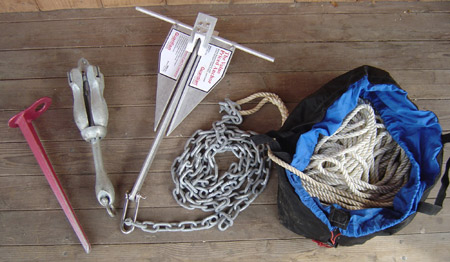 complete boat anchor system